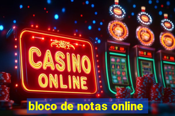 bloco de notas online